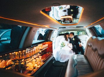 Limousine mieten für Hochzeit Frankfurt